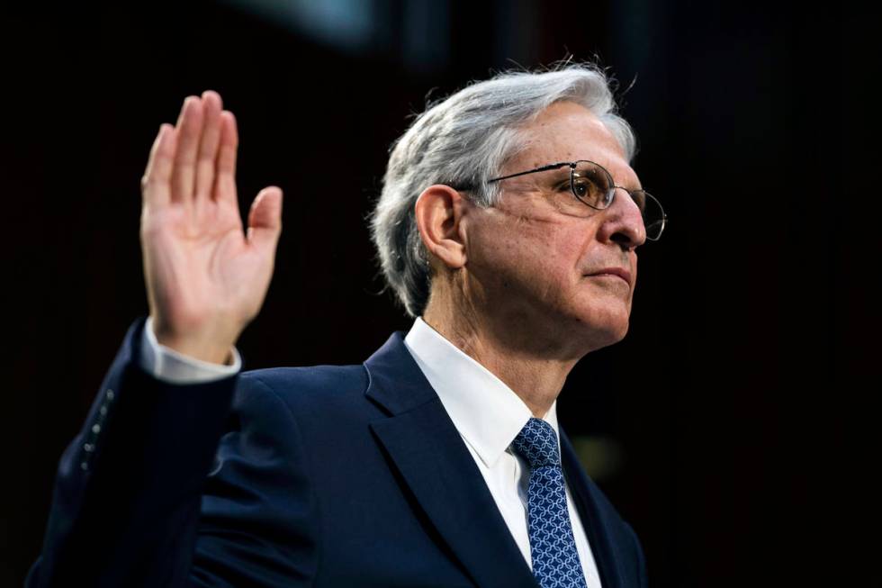 Judge Merrick Garland, nominee to be Attorney General, testifies at his confirmation hearing be ...