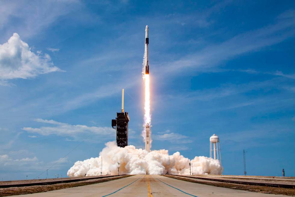 SpaceX will send the all-civilan Inspiration4 mission to low Earth orbit later this year. (SpaceX)