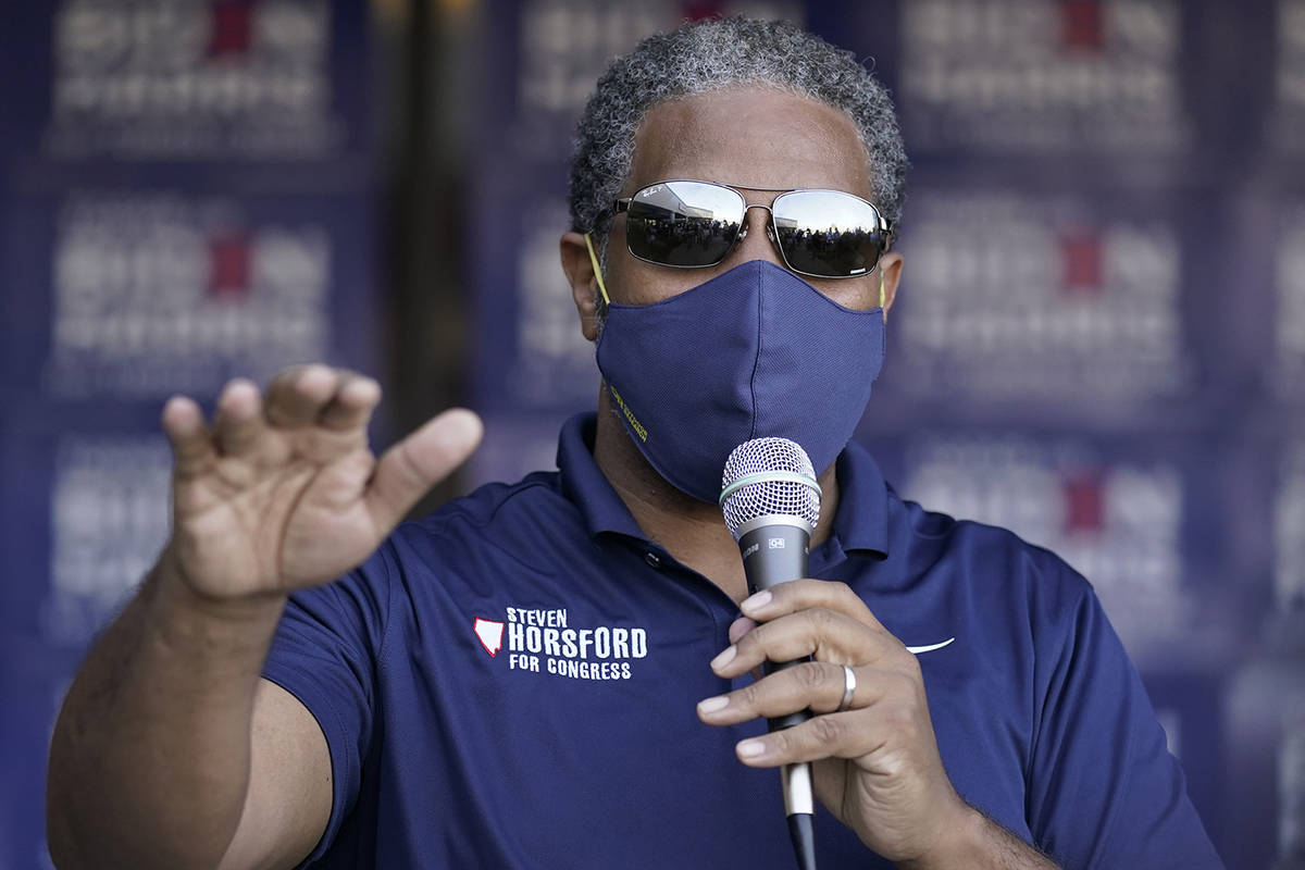 Rep. Steven Horsford, D-Nev. (AP Photo/John Locher)