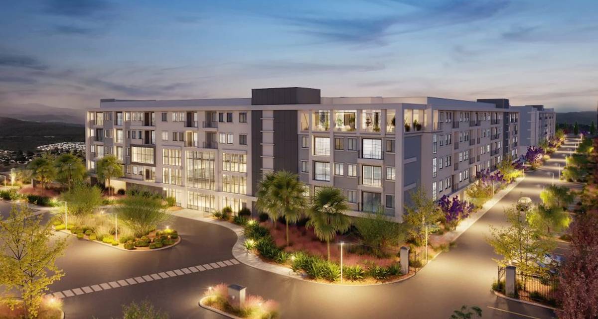 Developers plan to build a 334-unit apartment complex, a rendering of which is seen here, next ...