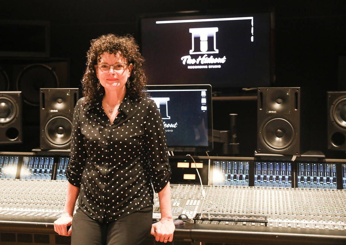 Zoe Thrall, now director of studio operations, at The Hideout recording studio in Henderson, Mo ...