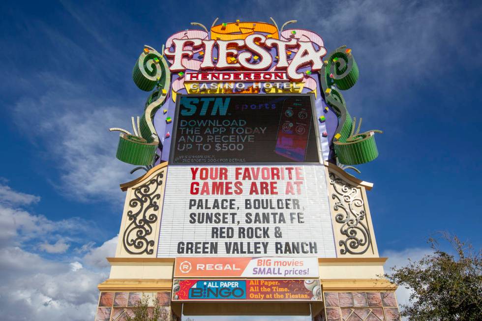 Fiesta Henderson Hotel and Casino is closed on Wednesday, March 10, 2021, in Henderson. (Ellen ...