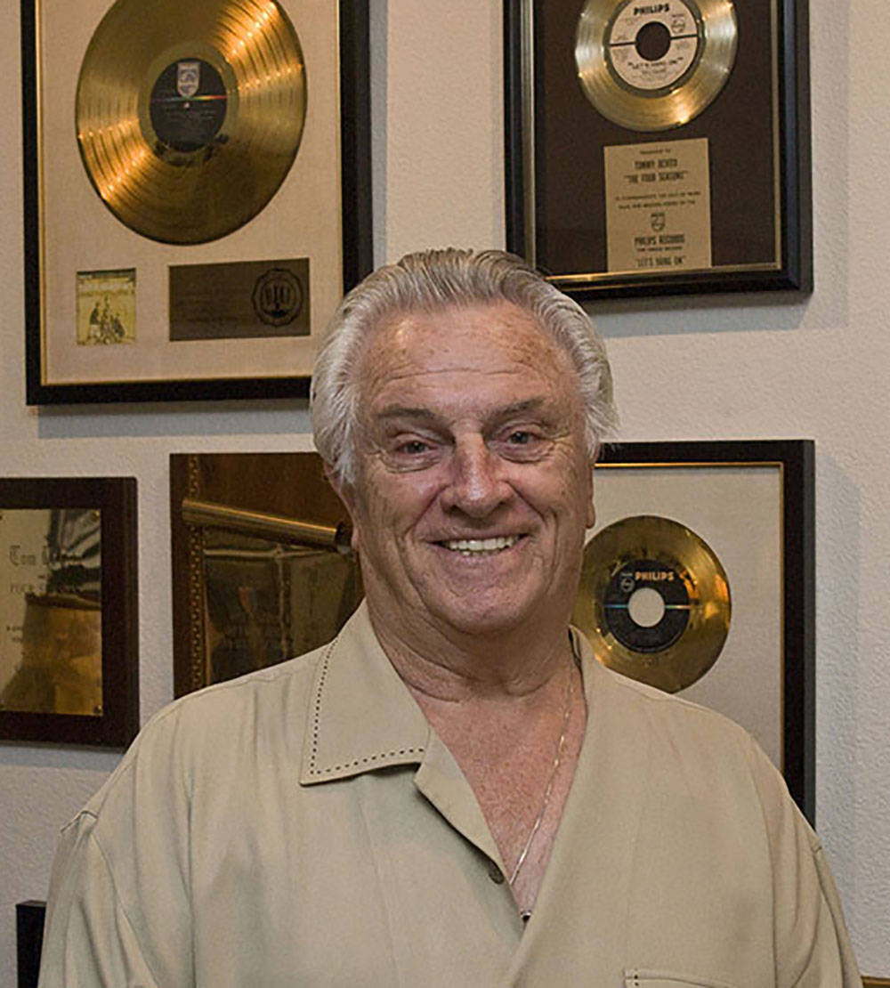 Legendary Four Seasons band member Tommy DeVito poses in his home in Las Vegas on May 29, 2009.