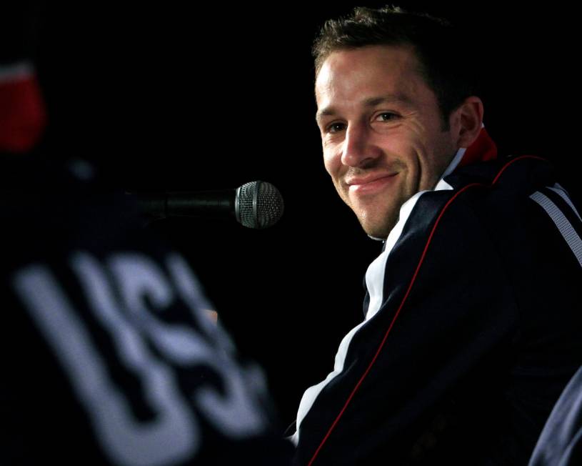 In a June 21, 2010 file photo, U.S. national soccer defender Steve Cherundolo smiles during a n ...