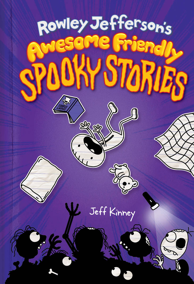 “Rowley Jefferson’s Awesome Friendly Spooky Stories” is the third book in Jeff Kinney’s ...