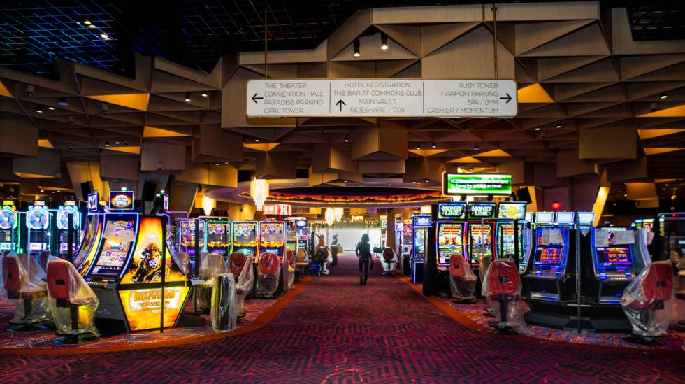 The main gaming area still to be completed within the reimagined and re-conceptualized casino r ...
