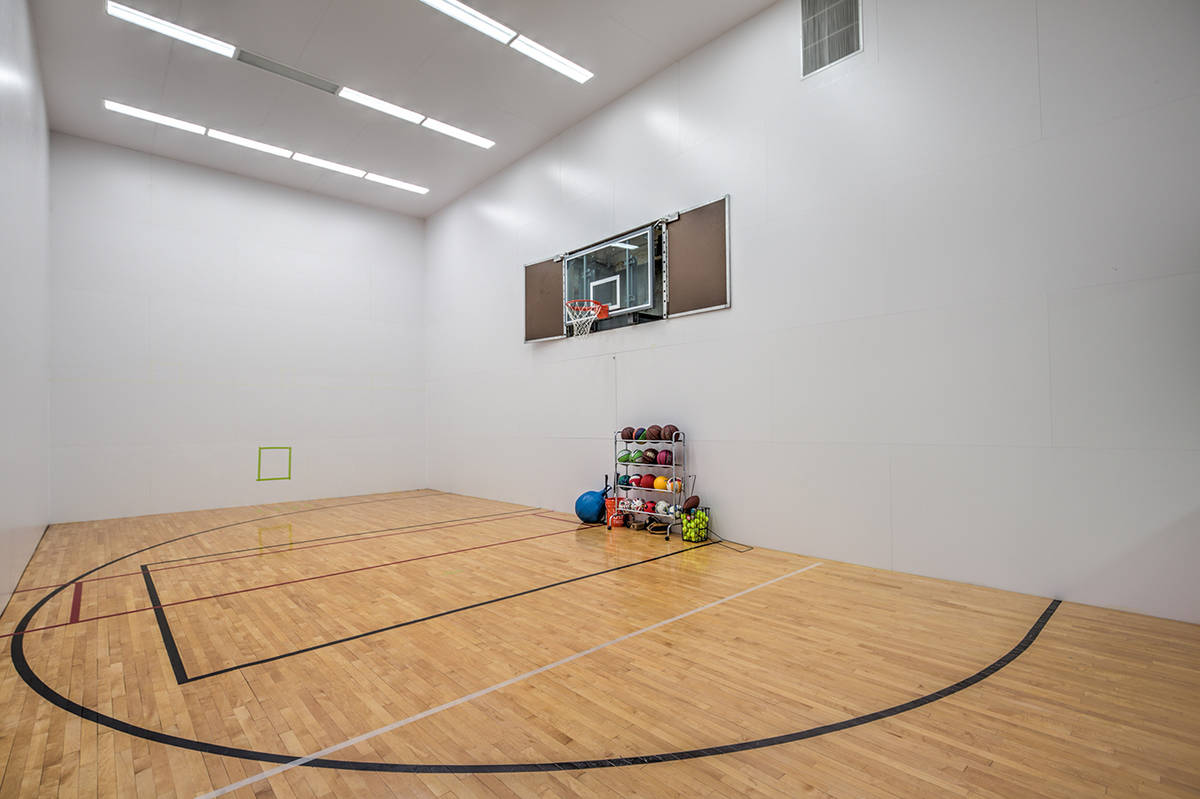 Mark Wiley Group The west valley estate has an indoor basketball court, which is part of a two ...