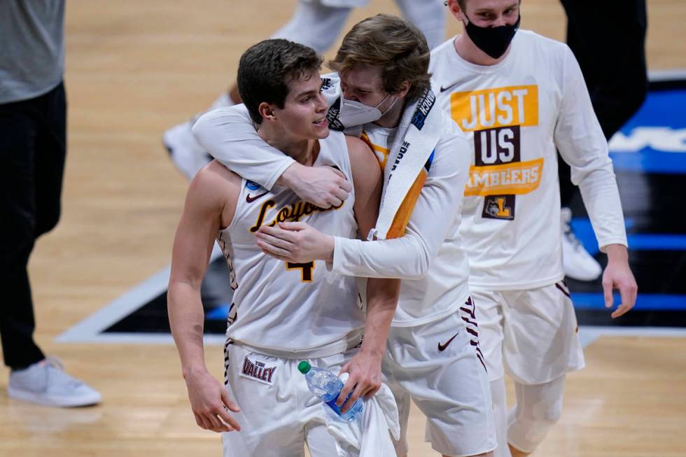 Loyola Chicago guard Braden Norris (4) as Georgia Tech played Loyola Chicago in a college baske ...