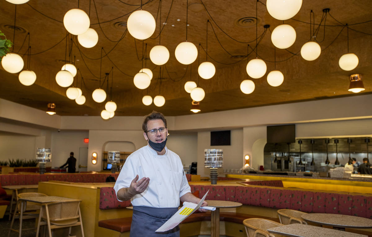 Executive chef David Werly reflects on the menu for The Kitchen at Commons Club at Virgin Hotel ...