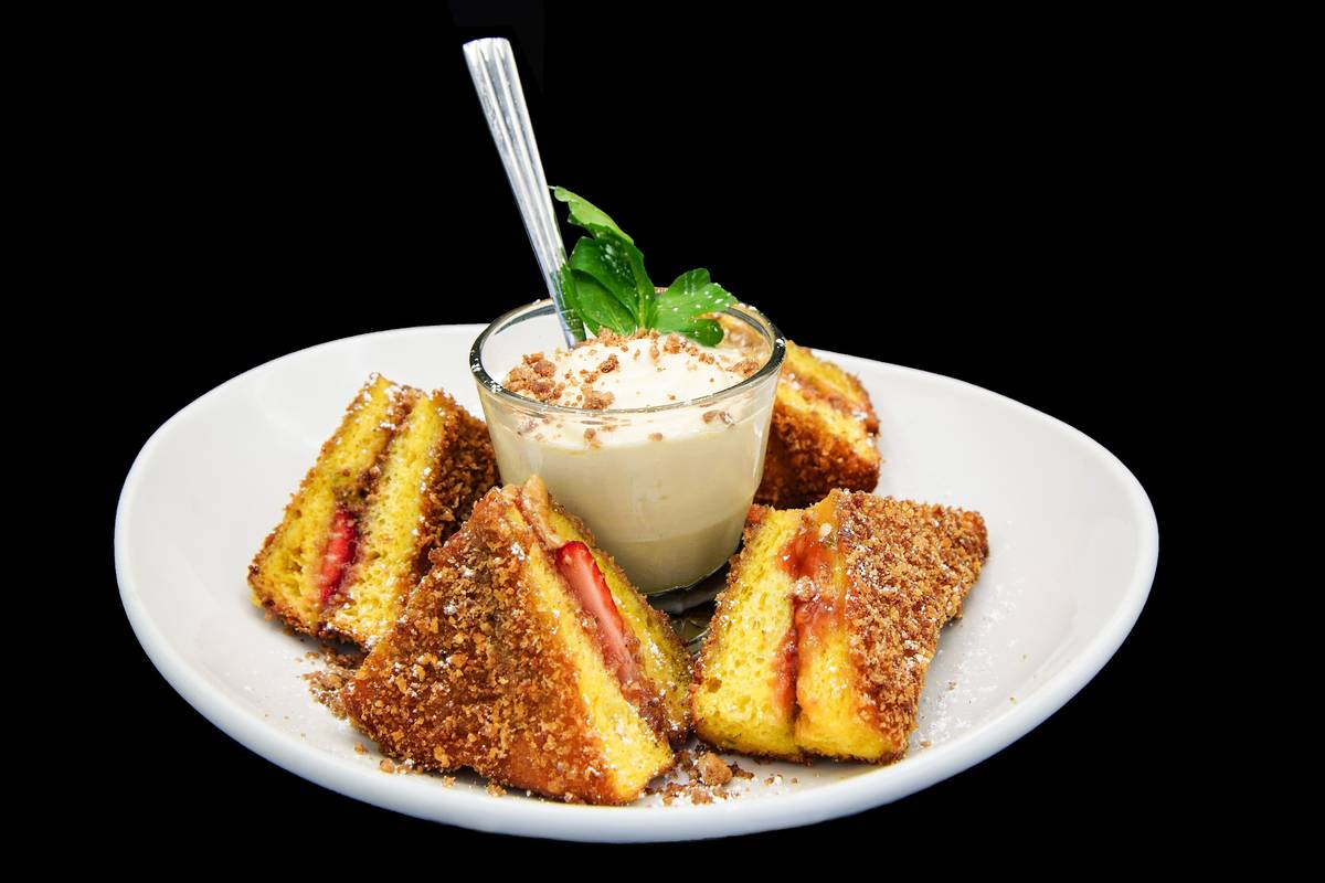Distill and Remedy's locations offer the Adult PB&J on their happy hour menus. (Distill and Rem ...