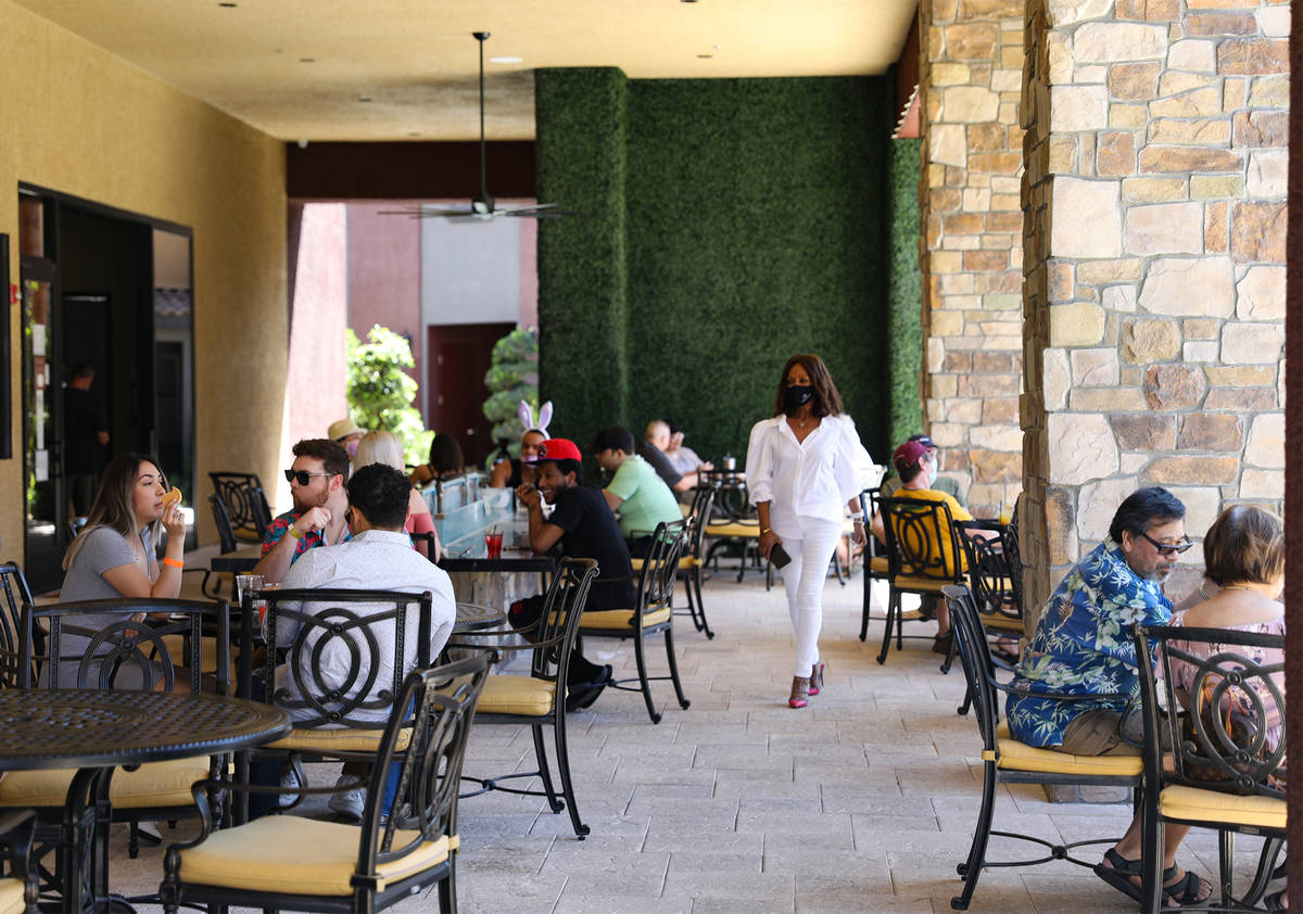 Becca's Restaurant & Lounge has a spacious patio that wraps around the building and includes wa ...