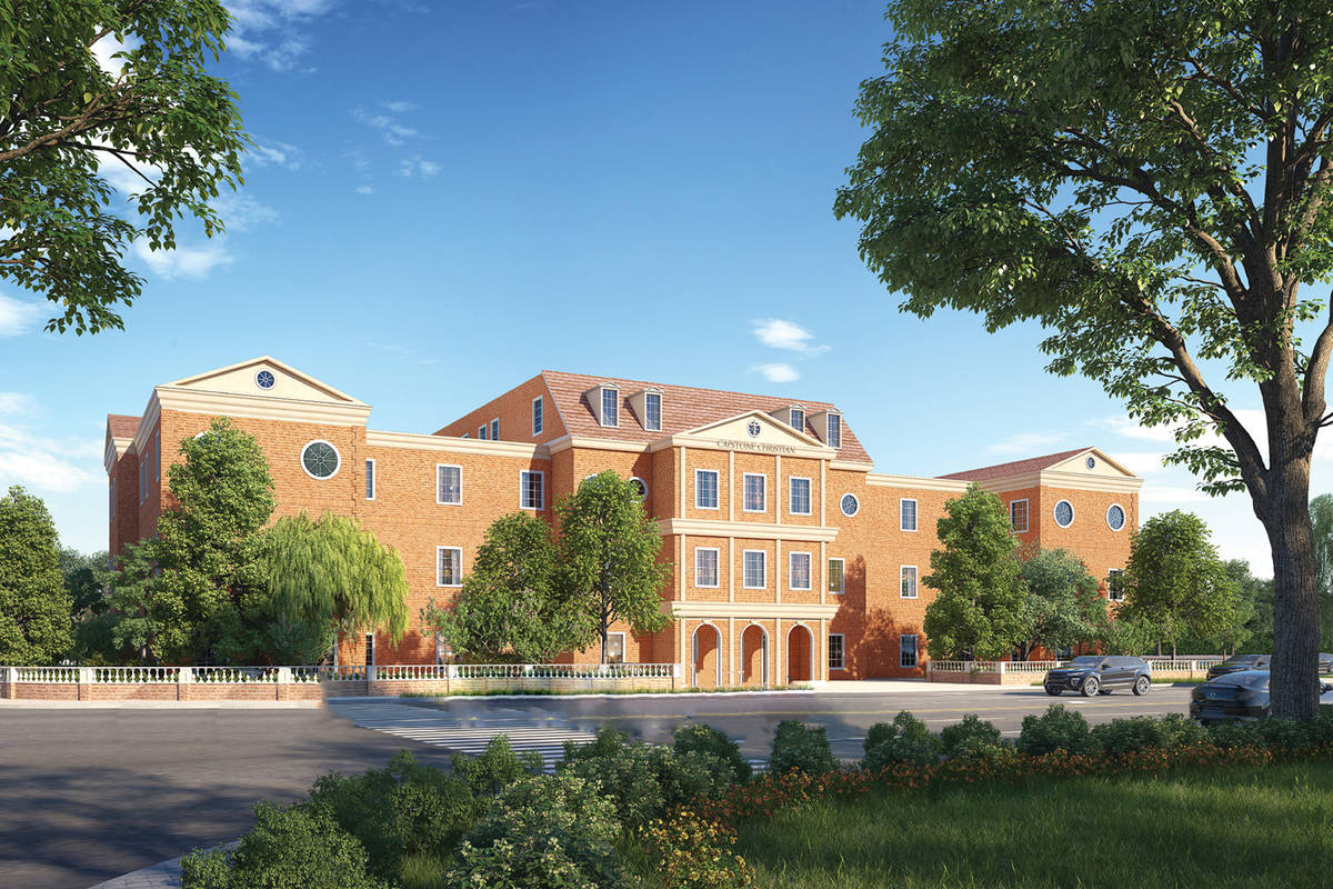 A rendering of Capstone Christian Academy Cactus Campus (Courtesy)