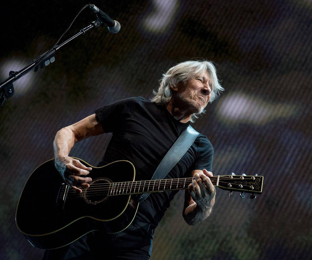 Roger Waters, the co-founder of Pink Floyd, brought his angry Us + Them tour to the T-Mobile Ar ...