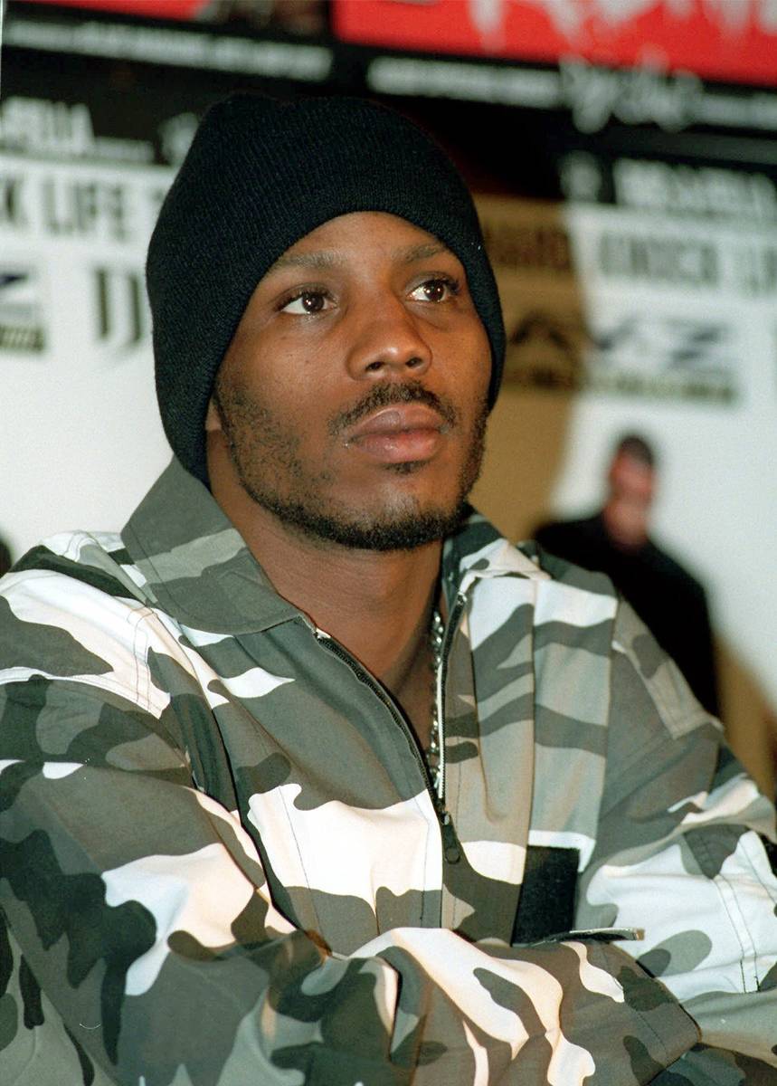 Rap artist DMX appears at a news conference in New York to announce a 40 city, hard core, hip h ...