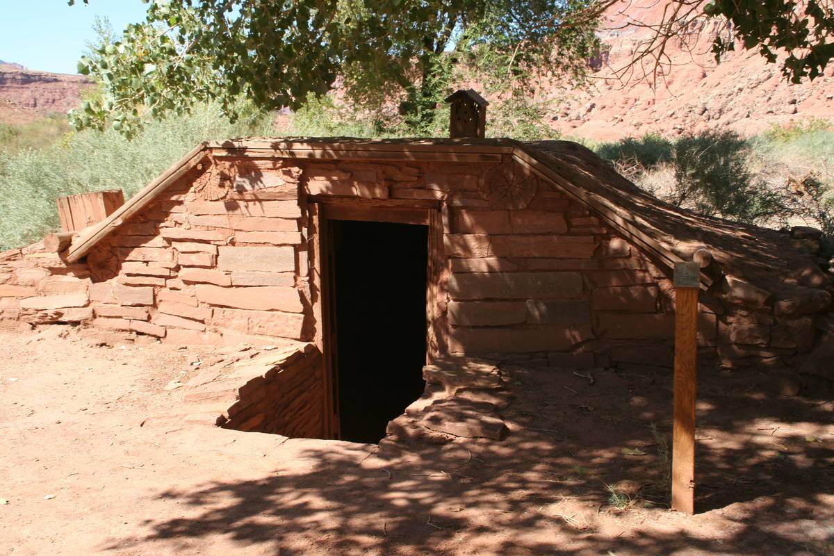 The stone dugout at Lonely Dell Historic Ranch was often the coolest place on the property to h ...