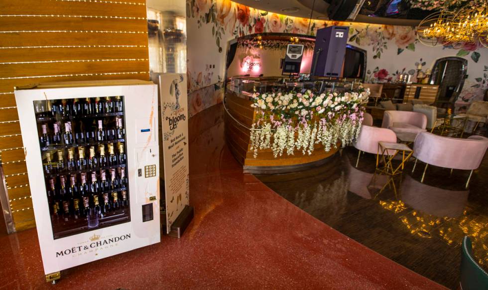 Stop by the Moet & Chandon vending machine to purchase 187 ml bottles of Moet & Chandon Brut Im ...