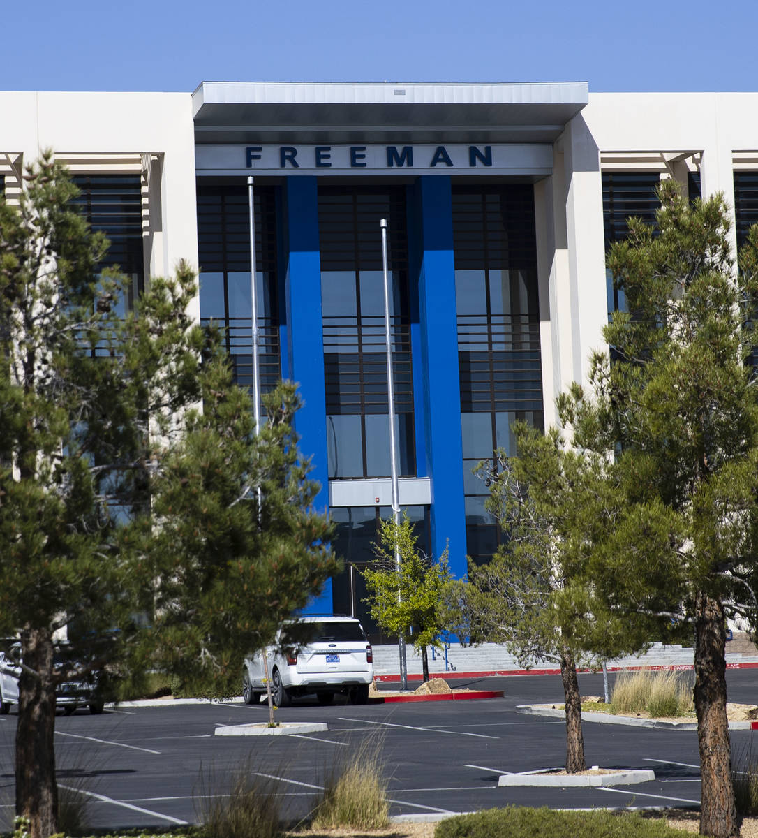 Freeman Las Vegas, headquarters for convention-services firm, at 6555 W. Sunset Road, is photog ...