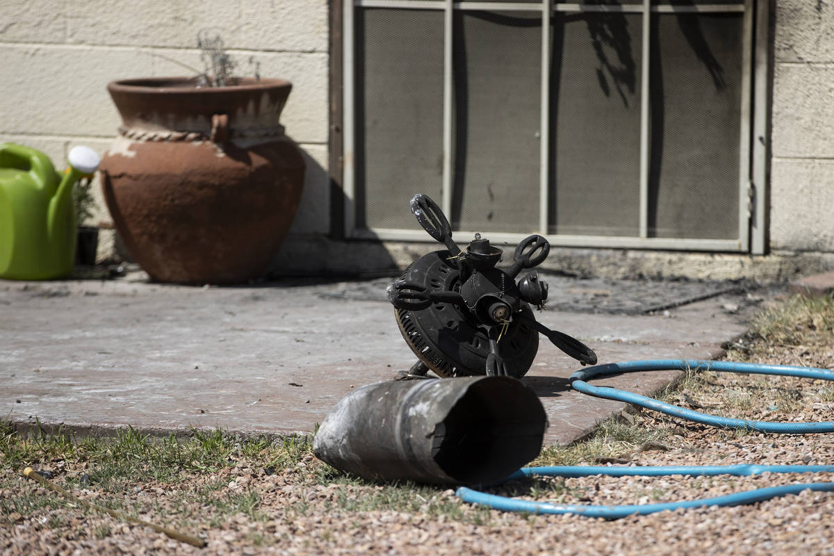 A home at the 3100 block of Webster Circle in North Las Vegas, where a 4-year-old boy was kille ...