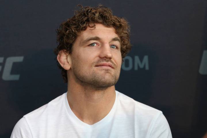 UFC welterweight Ben Askren. (Heidi Fang /Las Vegas Review-Journal) @HeidiFang