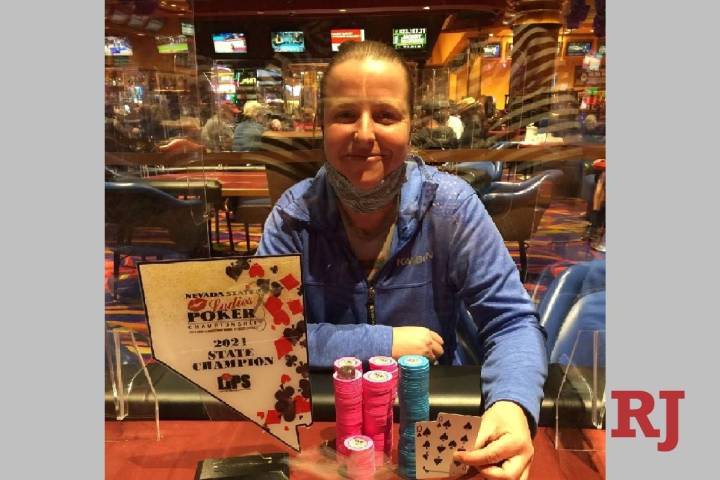 Mikella Pedretti of La Mesa, California, won the Nevada State Ladies Poker Championship Main Ev ...