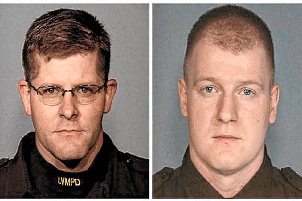 Alyn Beck, left, and Igor Soldo (Las Vegas Metropolitan Police Department)