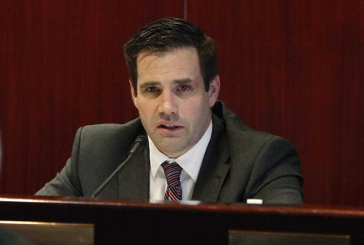 Caleb Cage will leave the governor’s office June 1 to rejoin the Nevada System of Higher Educ ...