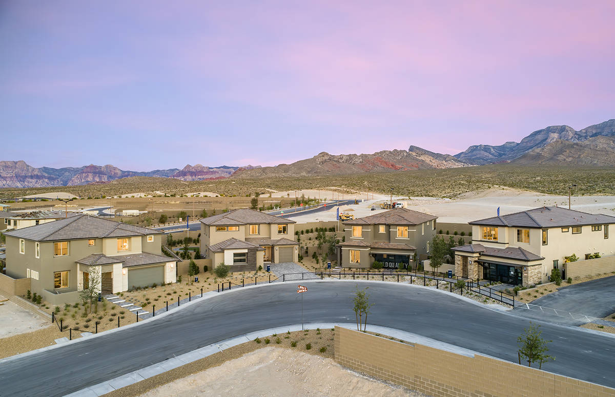 Starling is one of three Summerlin neighborhoods under development by Pulte Homes. Located in t ...