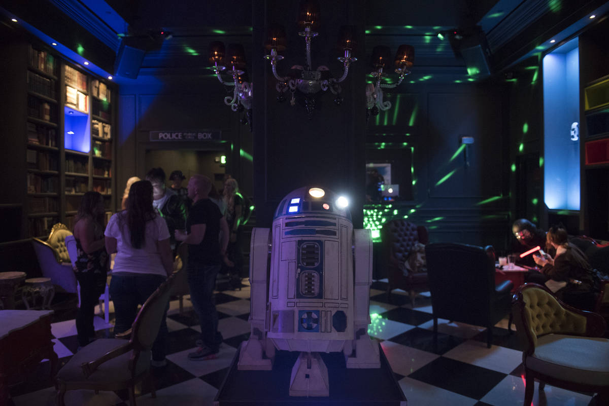 Millennium Fandom Bar downtown invites guests to don their favorite “Star Wars” cosplay, br ...