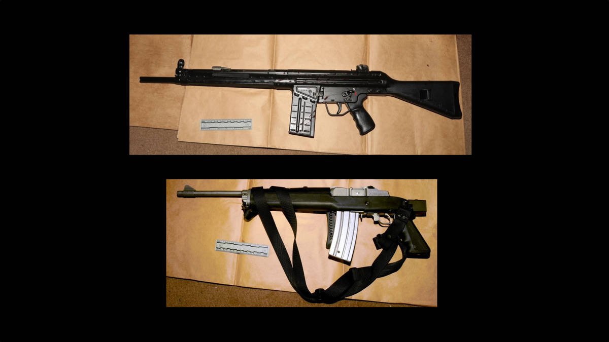 These are the rifles used by William Holt Jr., according to the Metropolitan Police Department. ...