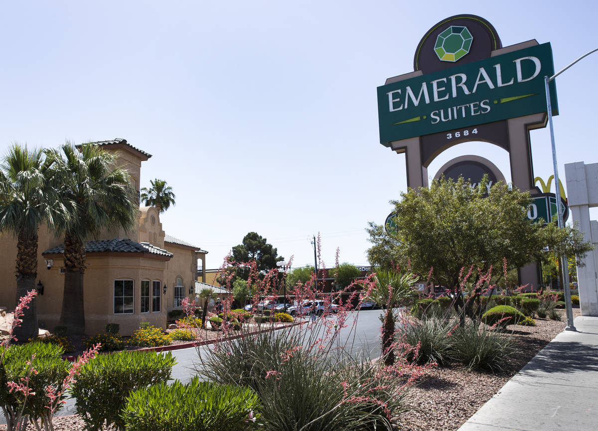 Emerald Suites shown on Elm Drive and Paradise Road where Amari Nicholson, a child missing in t ...