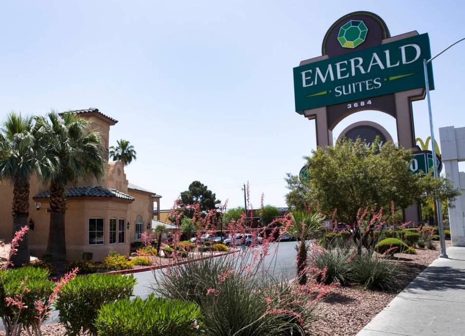 Emerald Suites shown on Elm Drive and Paradise Road where Amari Nicholson, a child missing in t ...