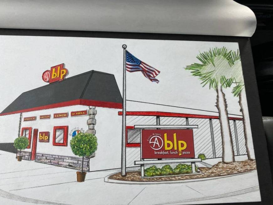 An artist's rendering of Criss Angel's planned CABLP restaurant in Overton. (Criss Angel Studio ...