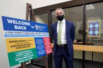 Richard Lavers, Deputy Commissioner New Hampshire Employment Security, poses for a photo at a N ...