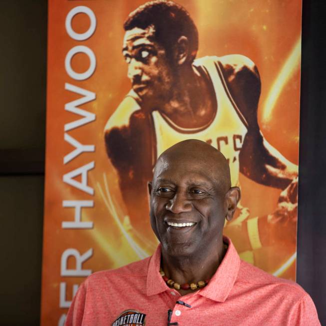 NBA legend Spencer Haywood hosts a book signing at the DragonRidge Country Club in Henderson, T ...