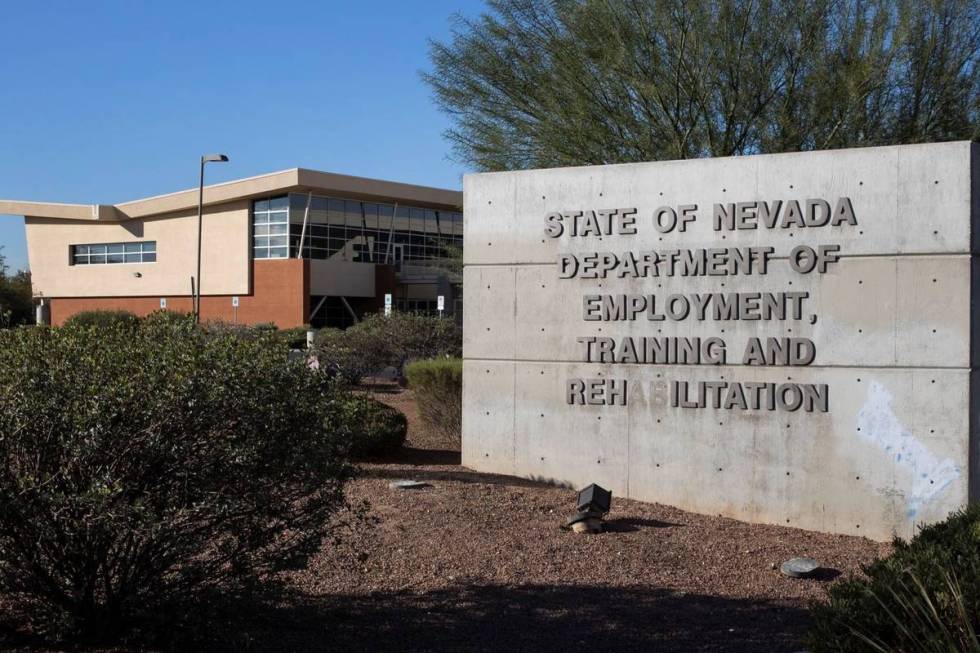 Bizuayehu Tesfaye/Las Vegas Review-Journal The state of Nevada's Department of Employment, Trai ...