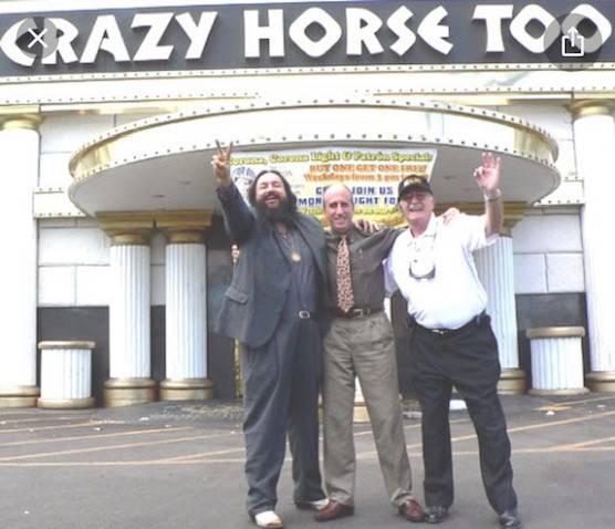 Retired Marine Peter "Chris" Christoff celebrated the closure of the Crazy Horse Too strip club ...