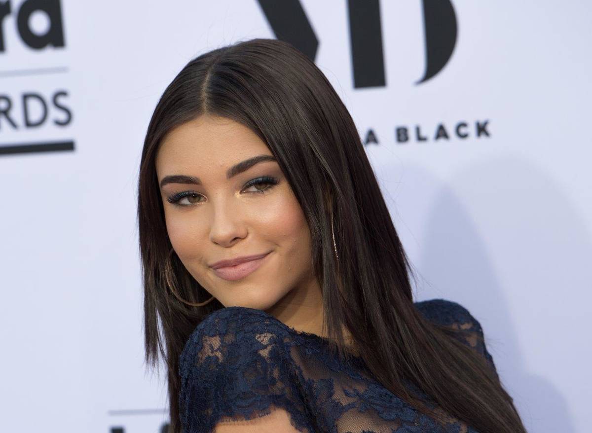 Madison Beer arrives at The 2017 Billboard Music Awards at T-Mobile Arena on Sunday, May 21, 20 ...