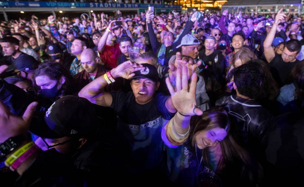 Over ten thousand people attended Insomniac presents Deadmau5 at The Downtown Las Vegas Events ...