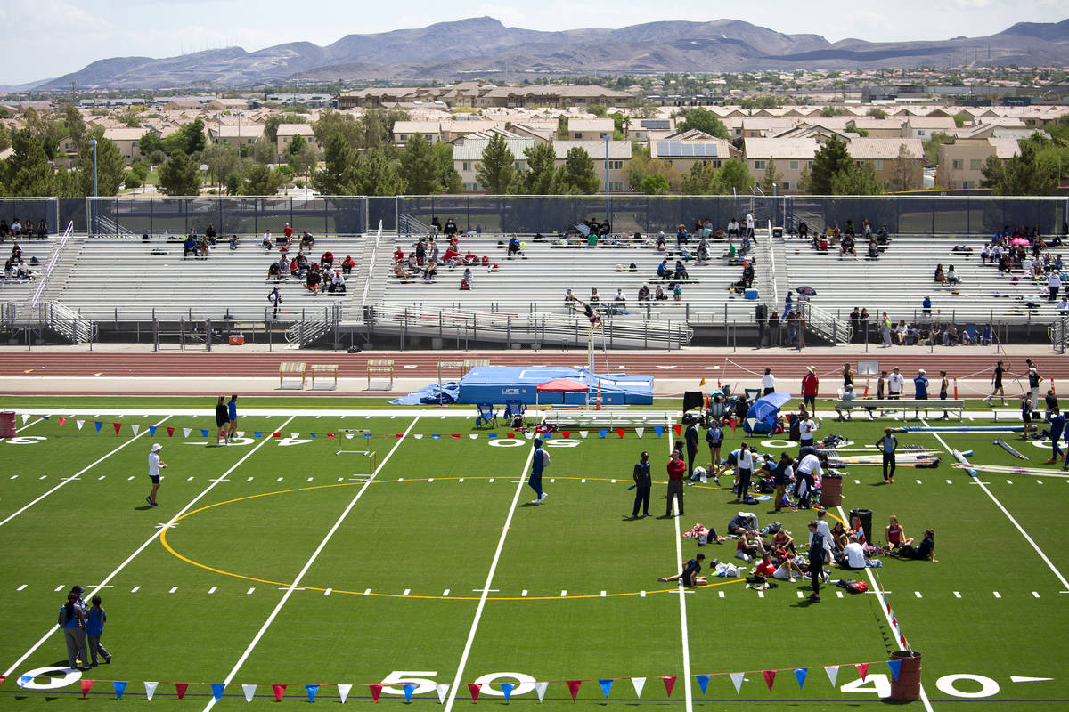 The class 5A Southern Region boys and girls track and field championships is underway at Libert ...