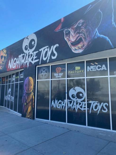 Nightmare Toys in the Arts District is preparing to open a bar and restaurant known as Nightmar ...