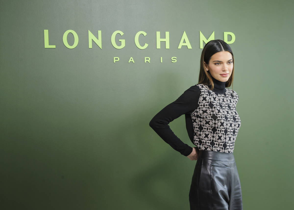 Kendall Jenner attends NYFW Fall/Winter 2020 - Longchamp at Hudson Commons on Saturday, Feb. 8, ...
