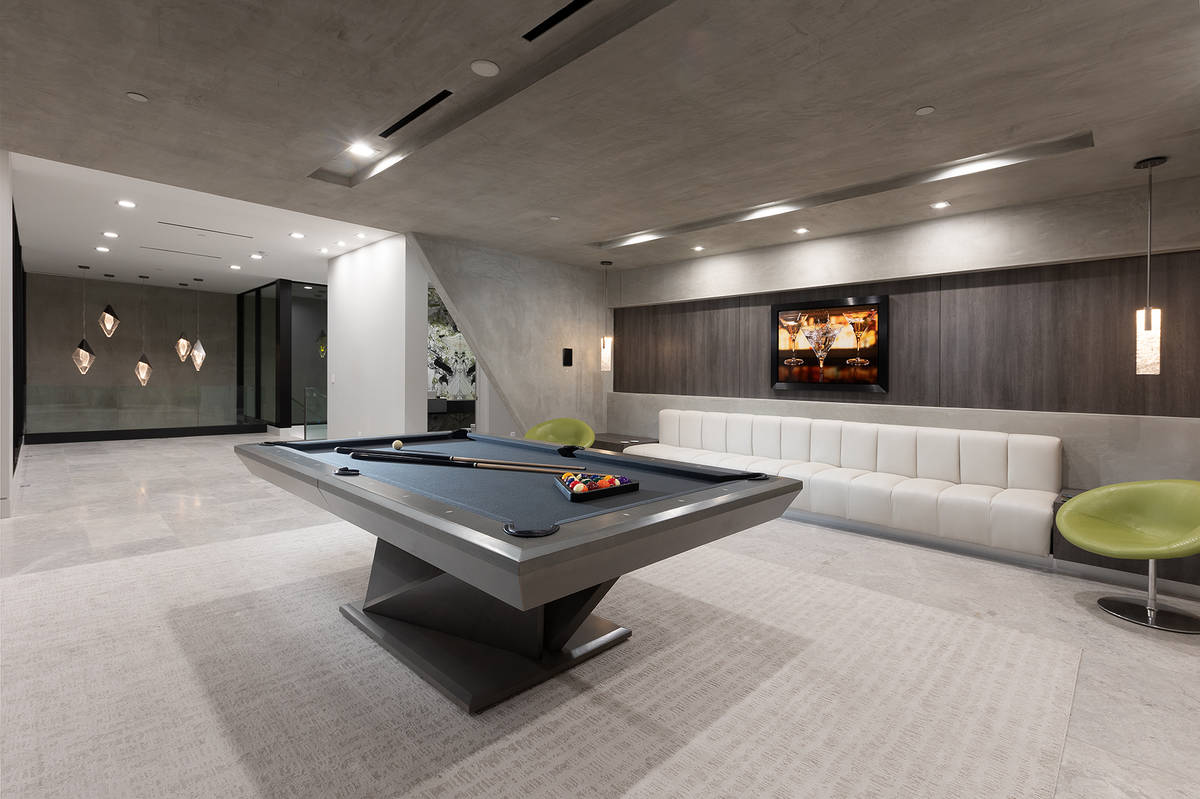 The game room. (Synergy Sotheby’s International Realty)