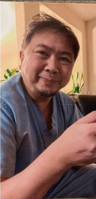 Surgical assistant Filbert Aquino of Henderson dies at age 51. Courtesy of the Aquino family.