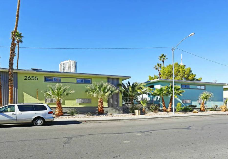 Originally built in 1963, the 24-unit property features two levels of two-bedroom and three-bed ...