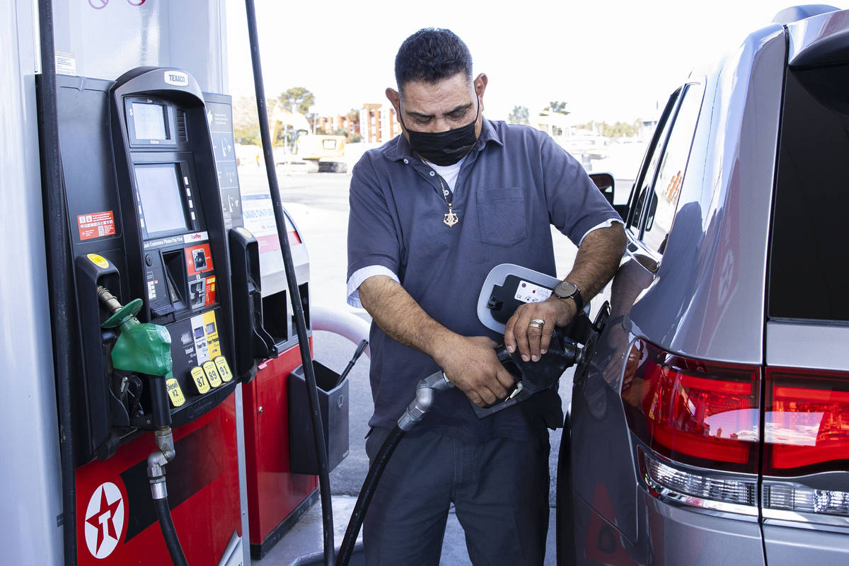 Gasoline prices have risen more than 50% from the same time a year earlier in mid-April. (Bizua ...