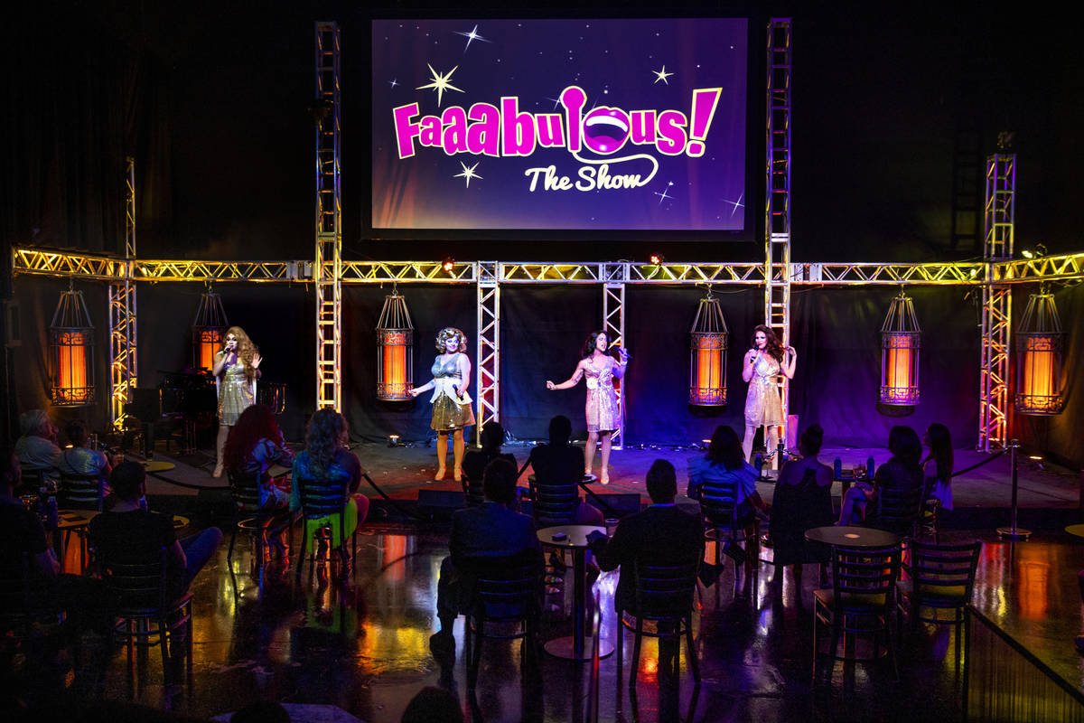 Performers take to the stage for the opening number "Faaabulous!" during another &quo ...