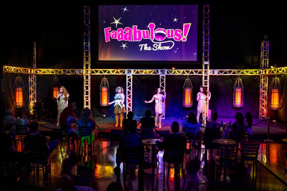 Performers take to the stage for the opening number "Faaabulous!" during another &quo ...