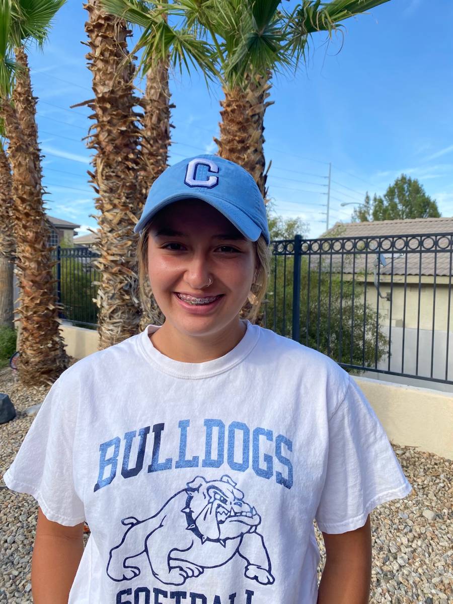 Centennial's Ellie Bostedt is a member of the Nevada Preps All-Southern Nevada softball team.