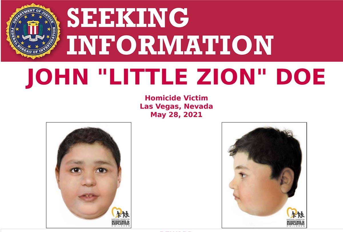 An FBI poster sent on Twitter about John "Little Zion" Doe on Saturday, June 5, 2021. (Twitter)