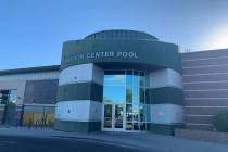 Pavilion Center Pool in Summerlin. (Las Vegas Review-Journal)